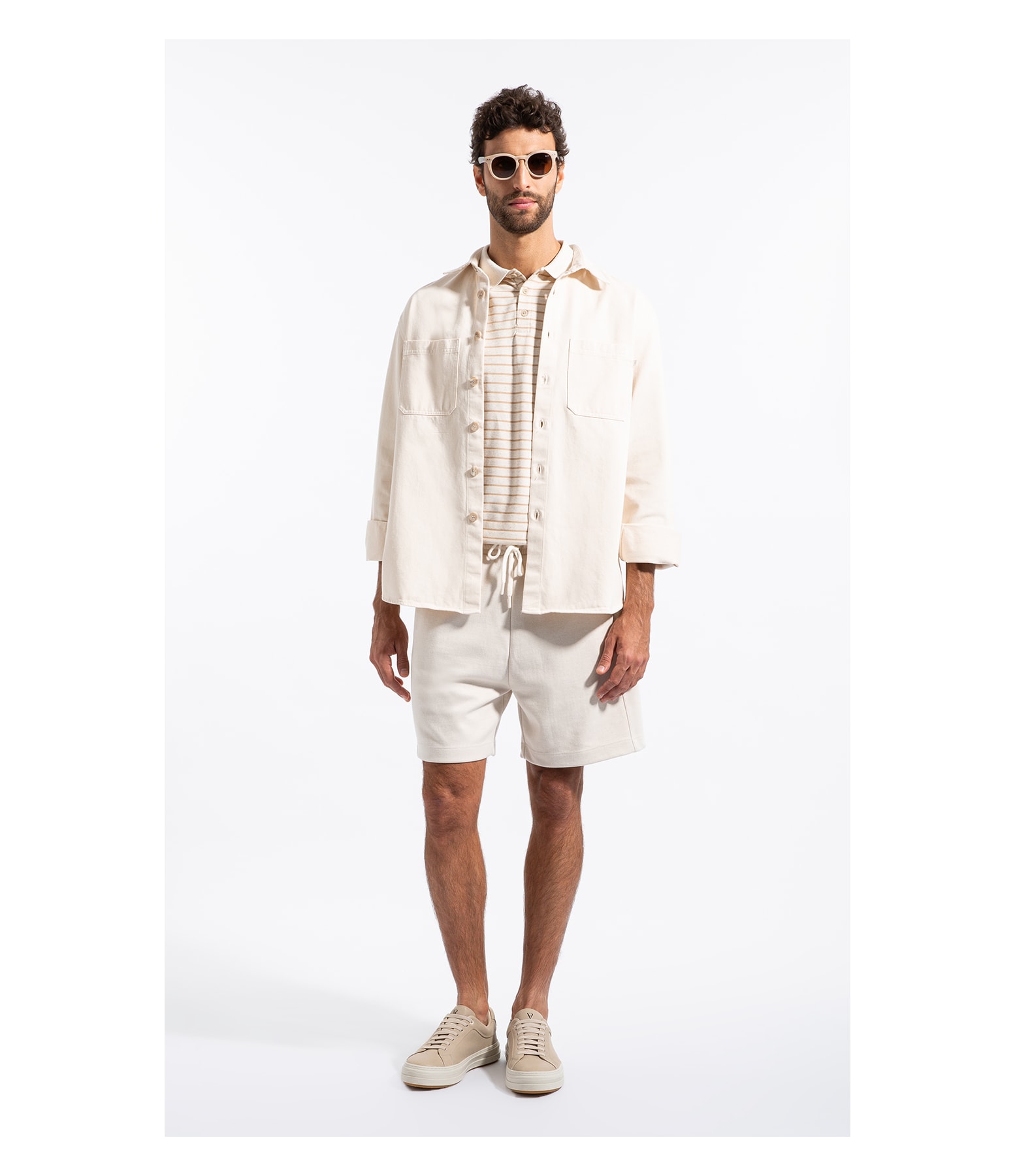 Natt Overshirt Irish 2 Pkts Ml Natural