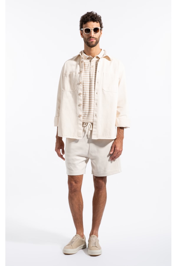 Natt Overshirt Irish 2 Pkts Ml Natural
