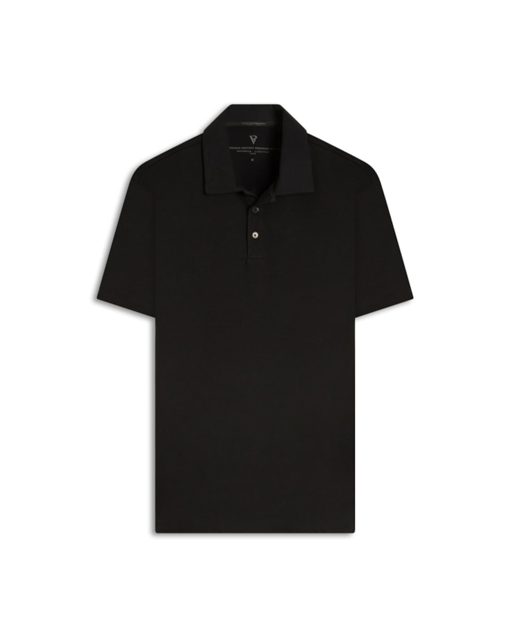 Pima Cotton Polo Preto