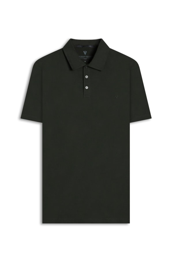 Pima Cotton Polo Verde Militar