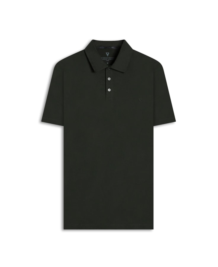 Pima Cotton Polo Verde Militar