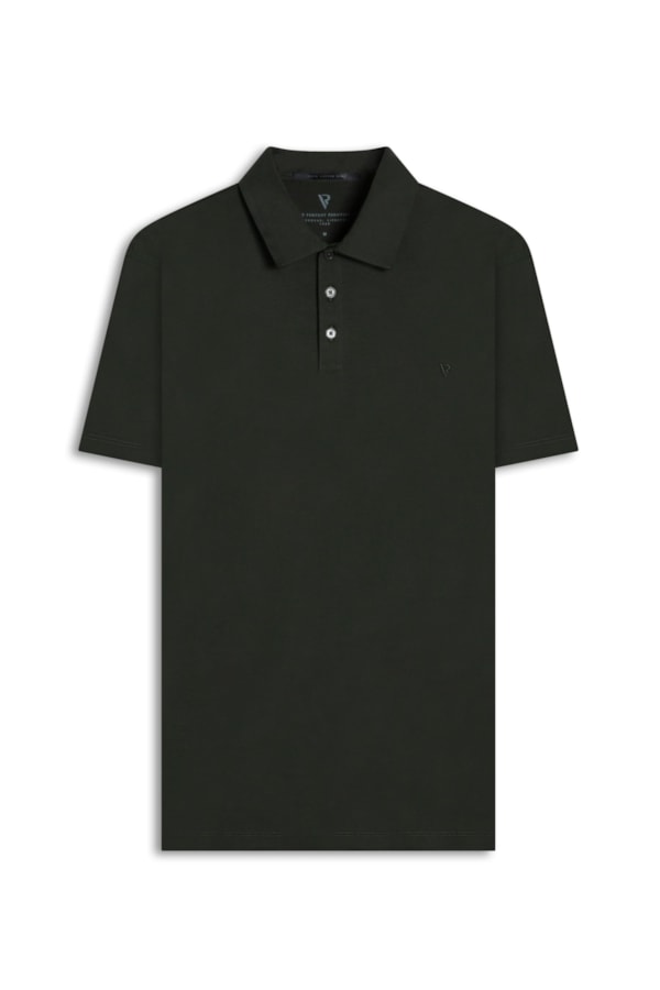 Pima Cotton Polo Verde Militar