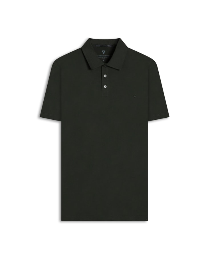 Pima Cotton Polo Verde Militar