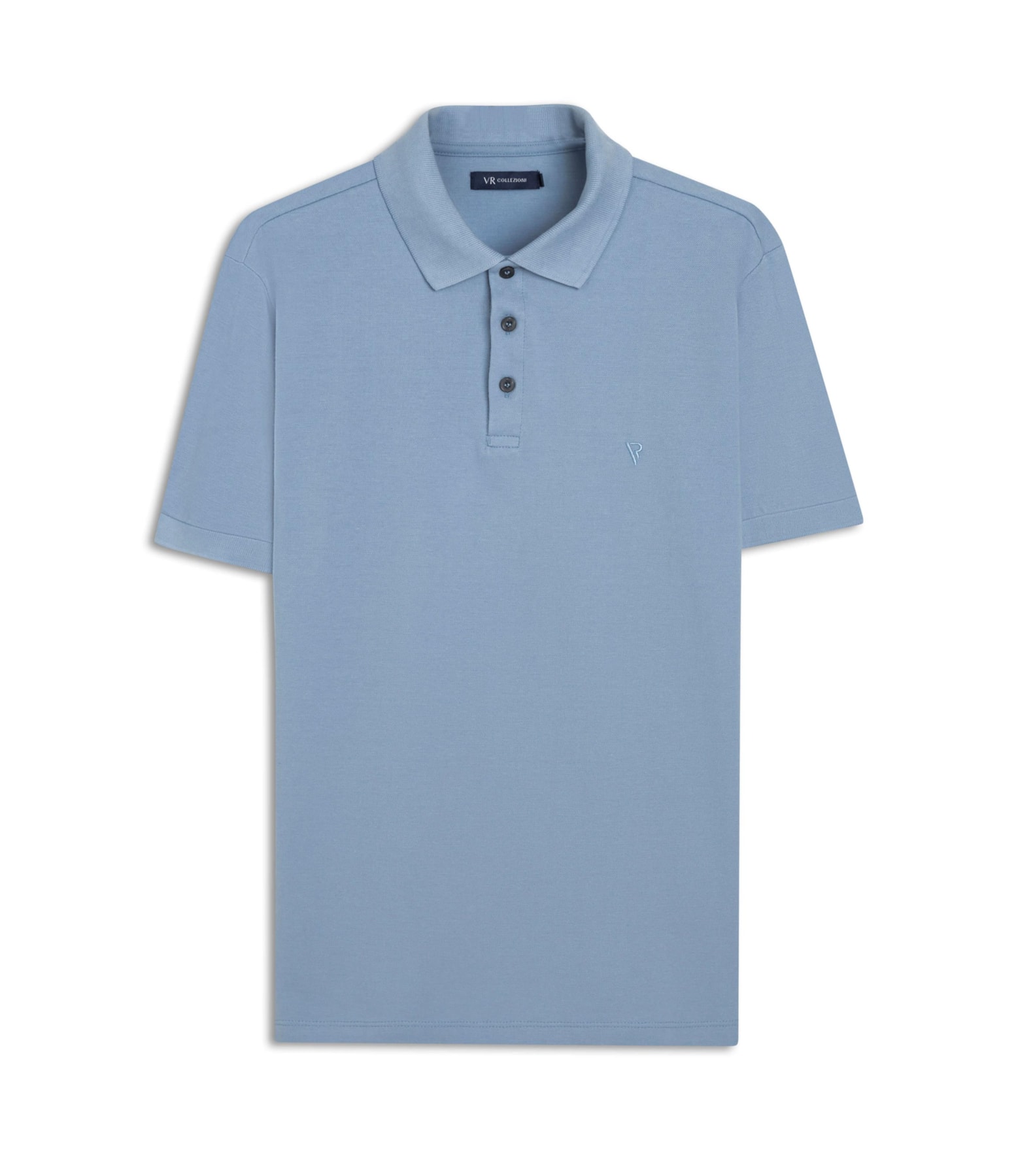 Polo Básica Azul Claro
