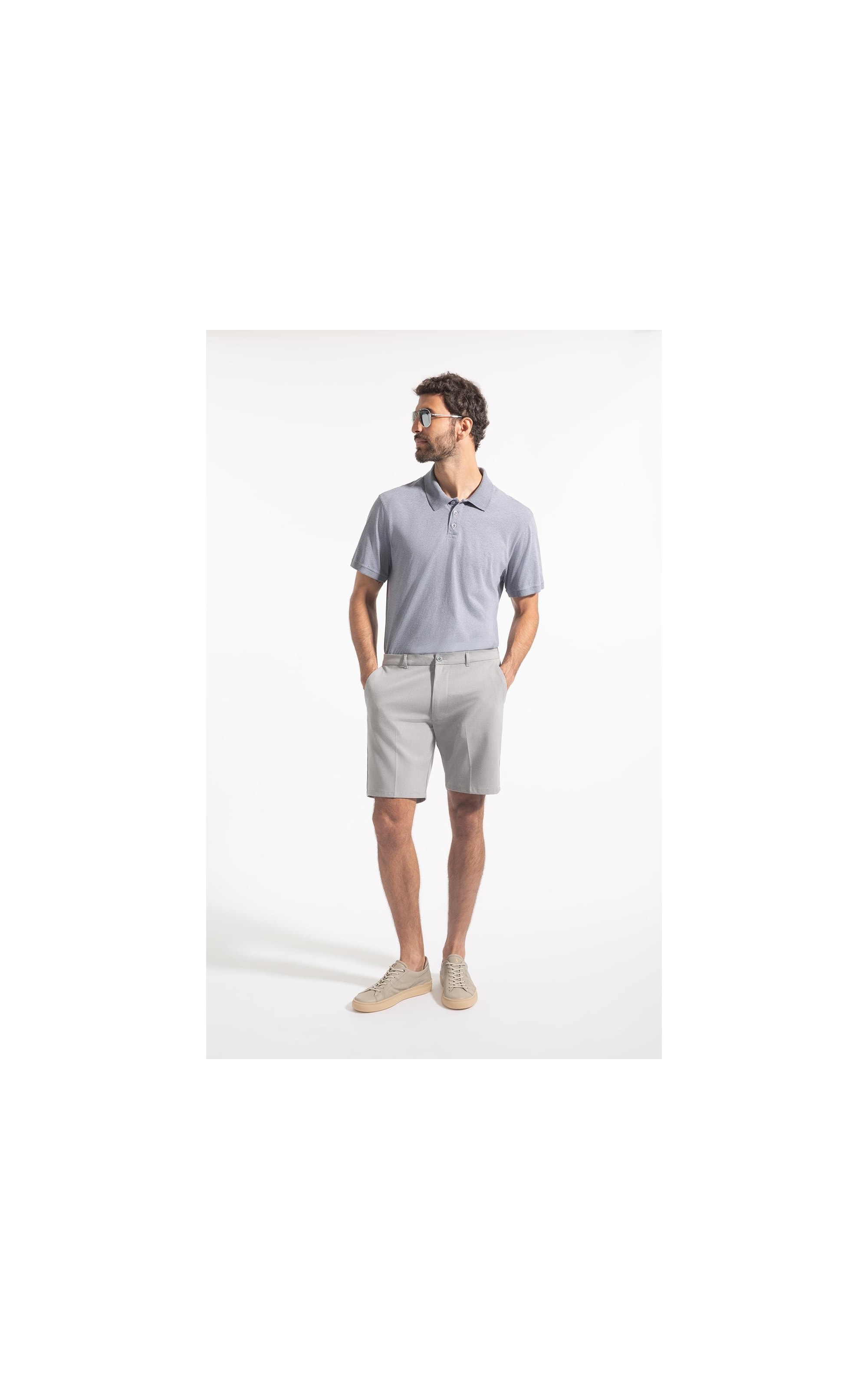 Polo Básica Overdyed Blue Vintage