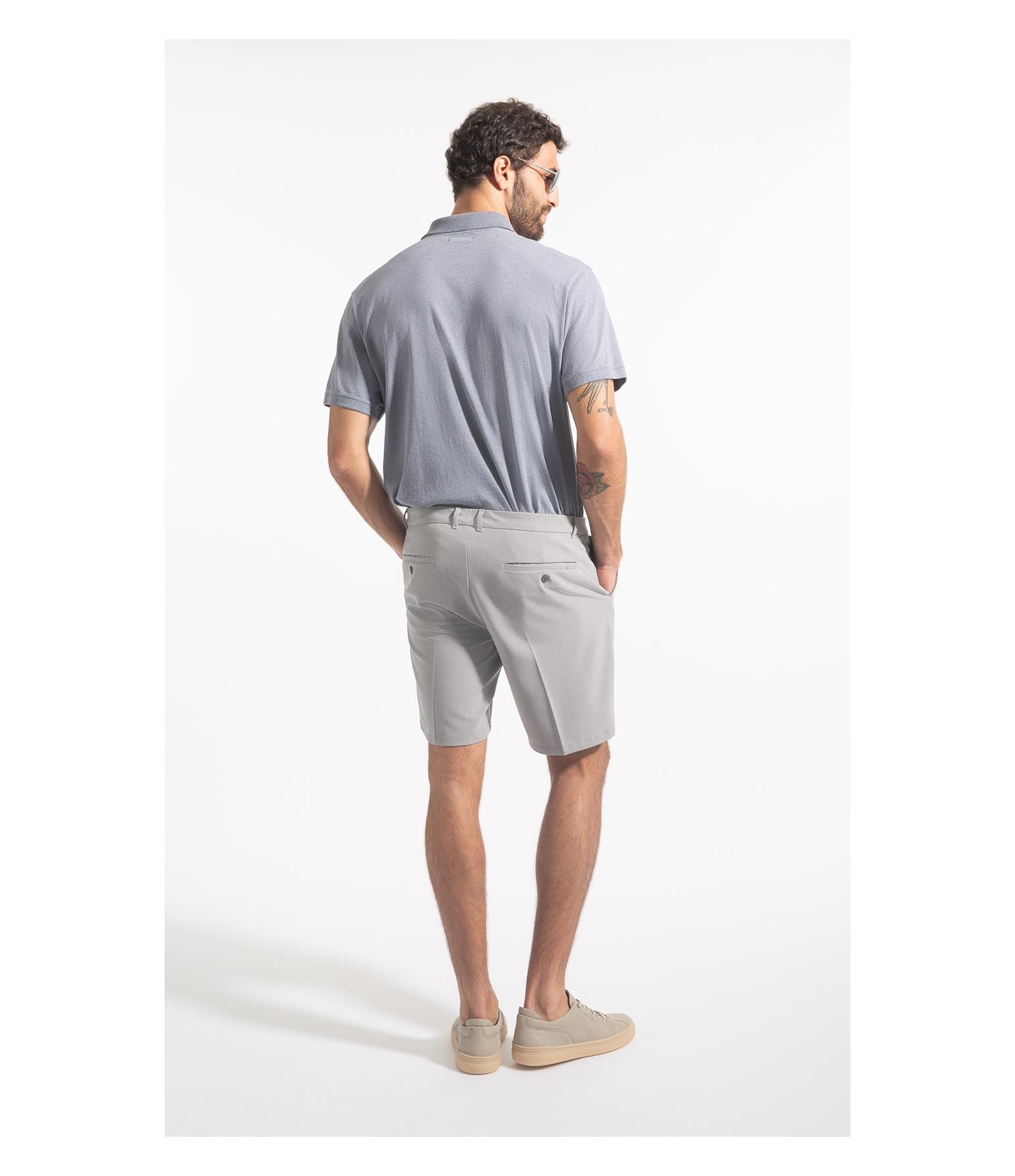 Polo Básica Overdyed Blue Vintage