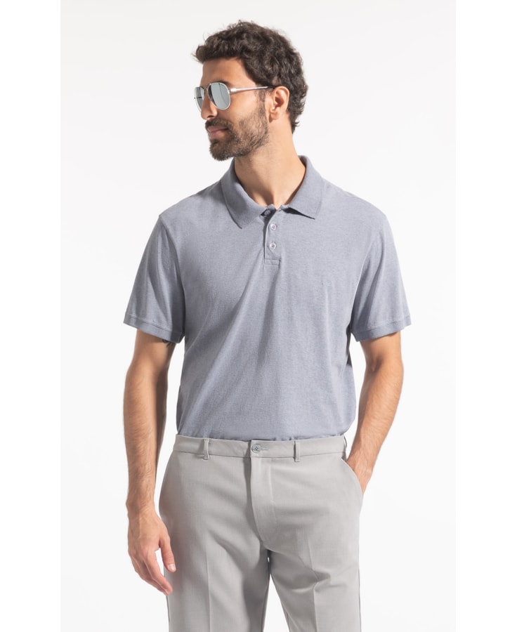 Polo Básica Overdyed Blue Vintage
