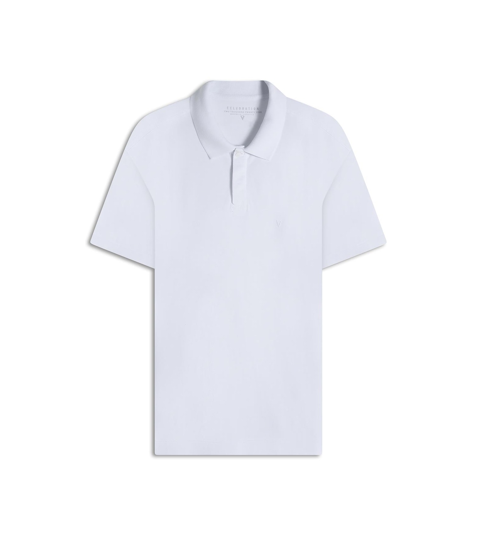 Polo Bord Prata Branco