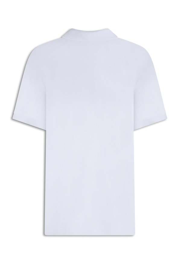 Polo Bord Prata Branco