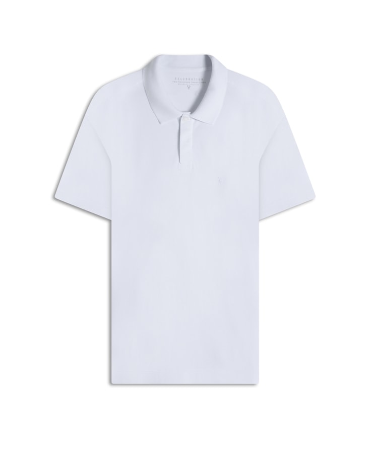 Polo Bord Prata Branco