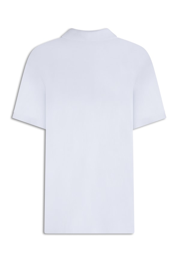 Polo Bord Prata Branco