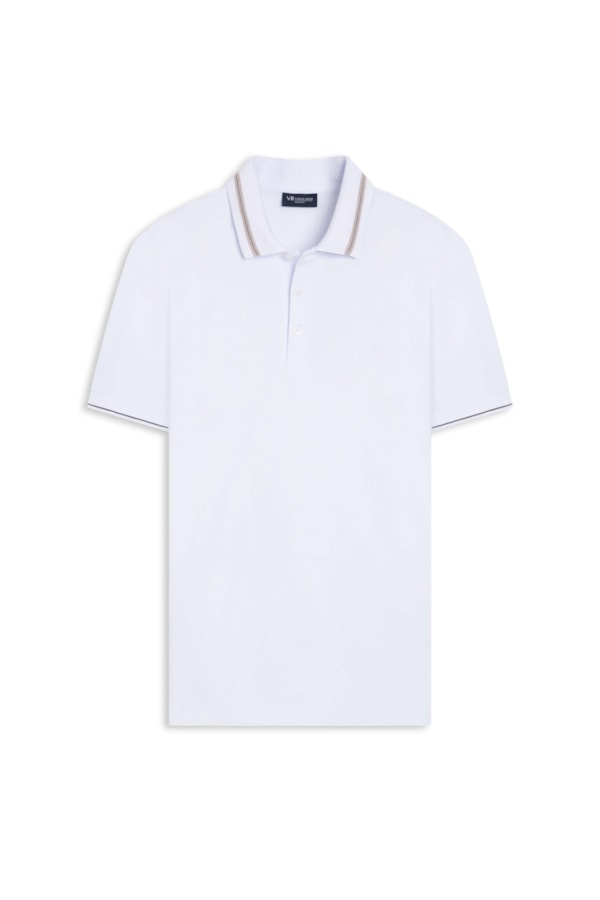 Polo Class Frieze Branco