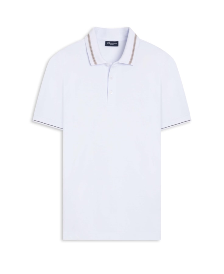Polo Class Frieze Branco