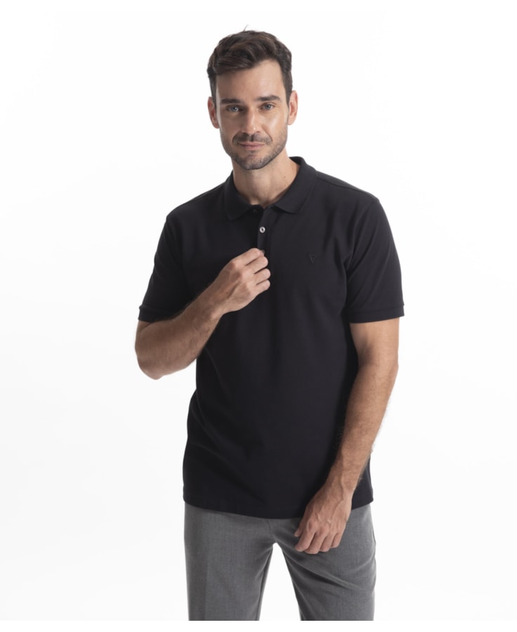 Polo Cronos Preto