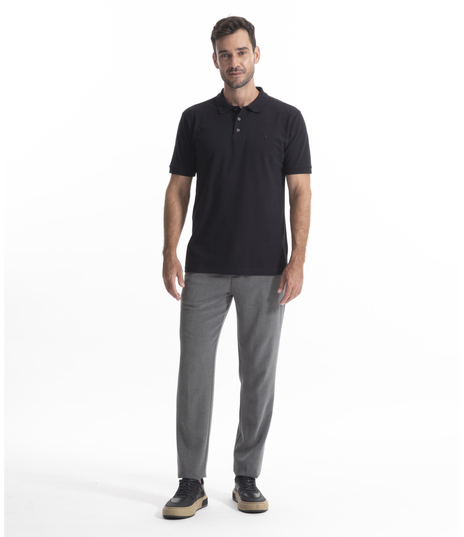 Polo Cronos Preto