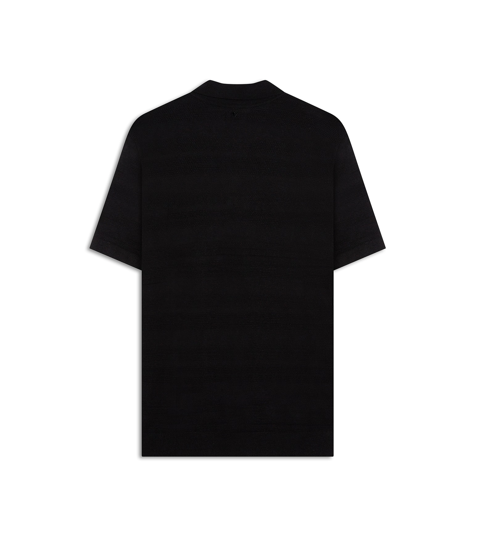 Polo Freddo Listrado Preto