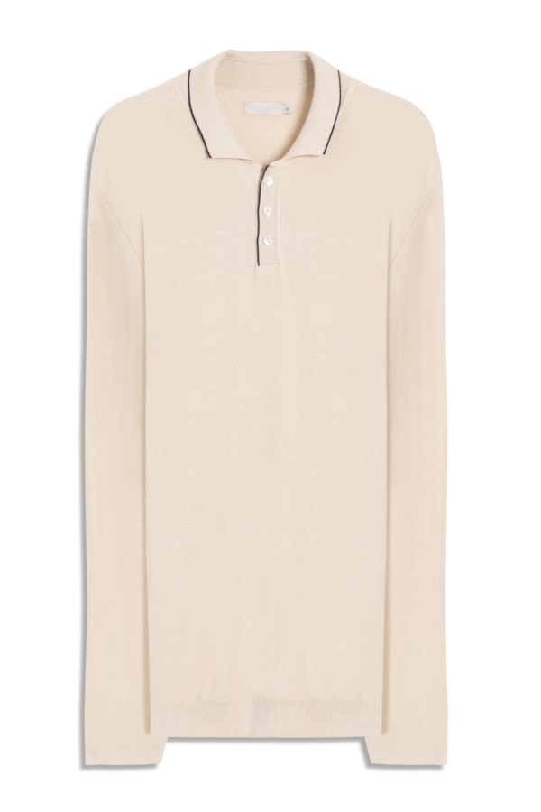 Polo Freddo Piquet Off White