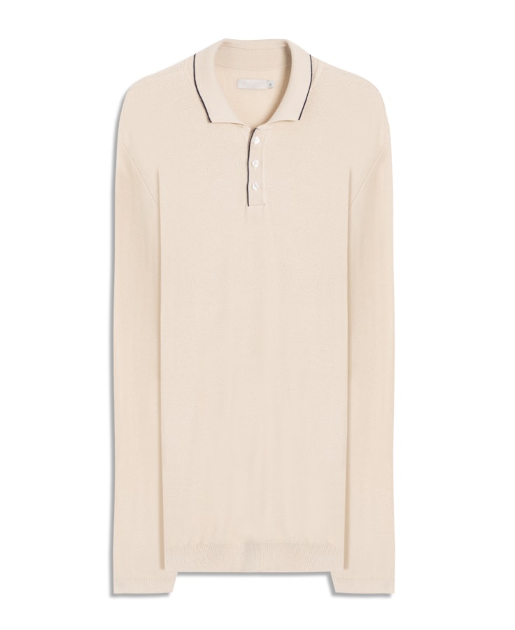 Polo Freddo Piquet Off White