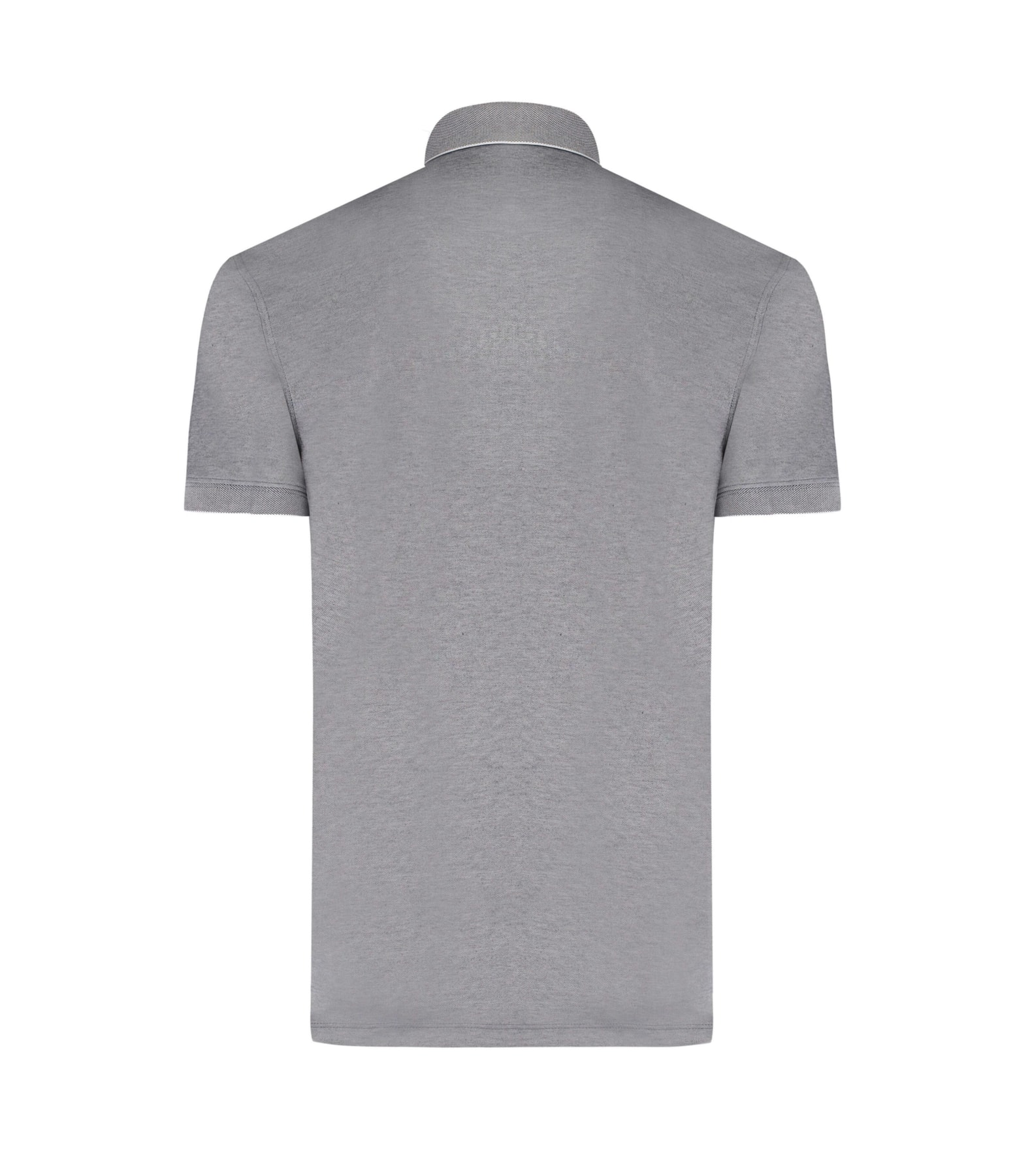 Polo Interlock Pima Azul Marinho