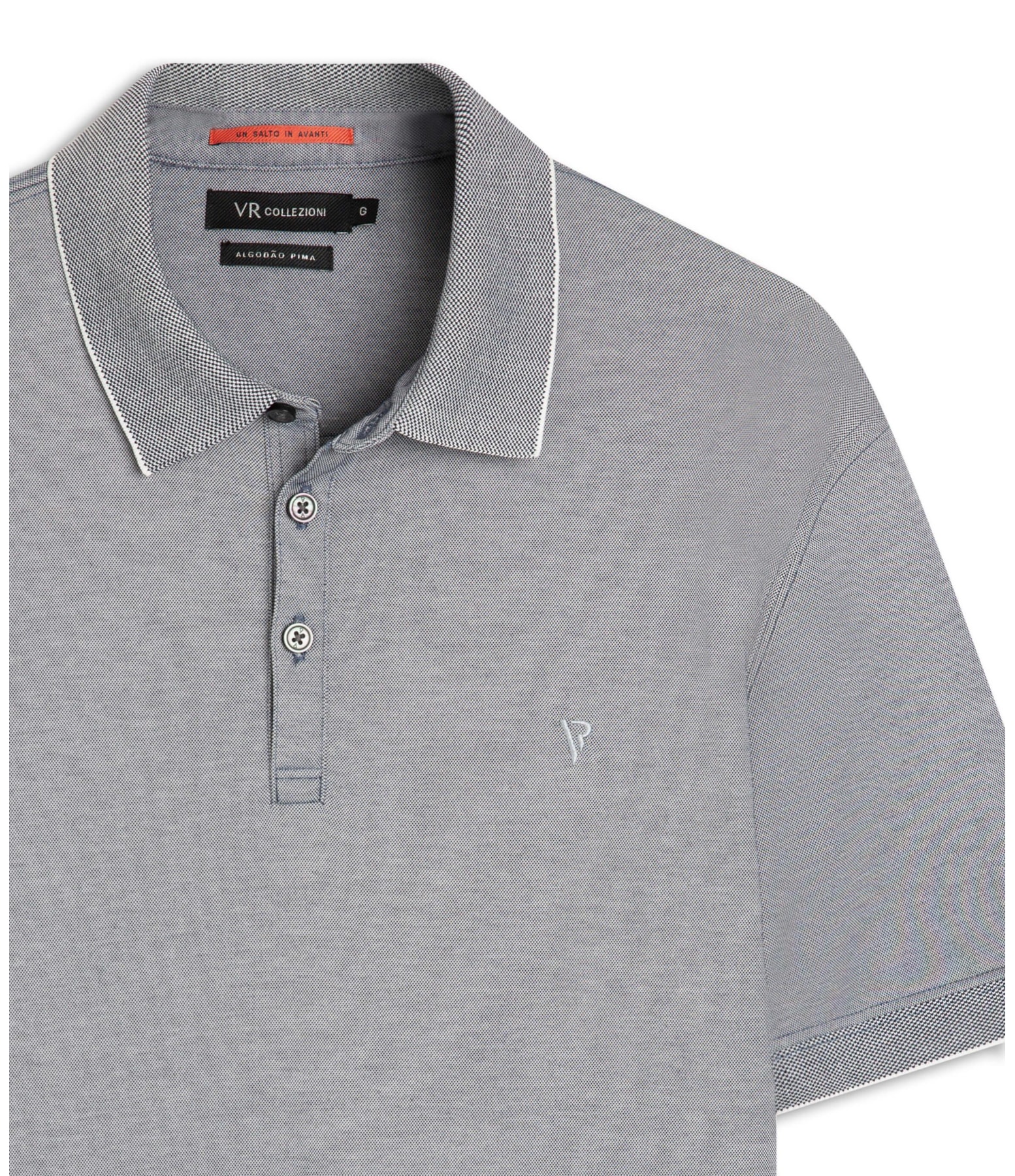 Polo Interlock Pima Caqui