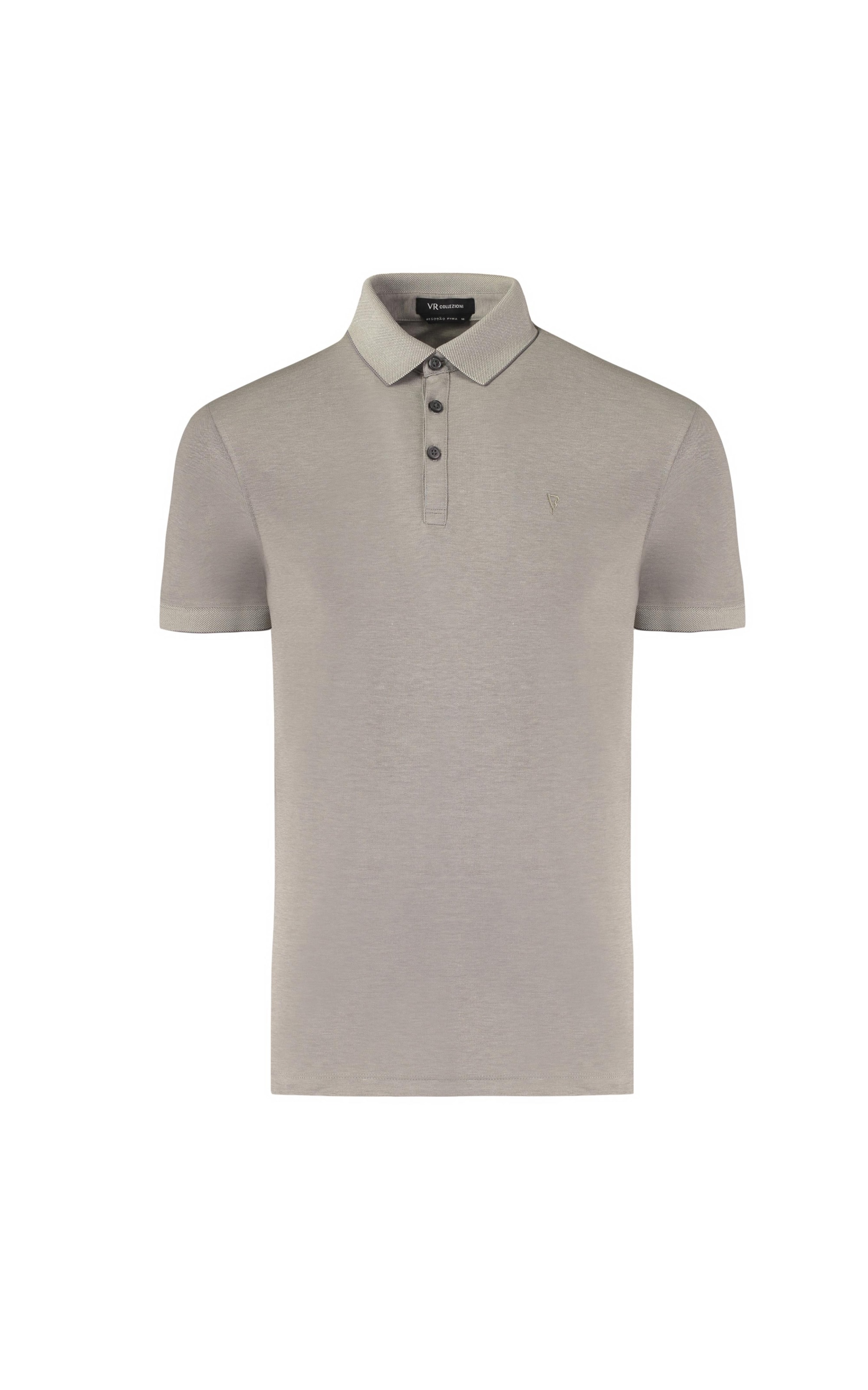 Polo Interlock Pima Kakhi Médio