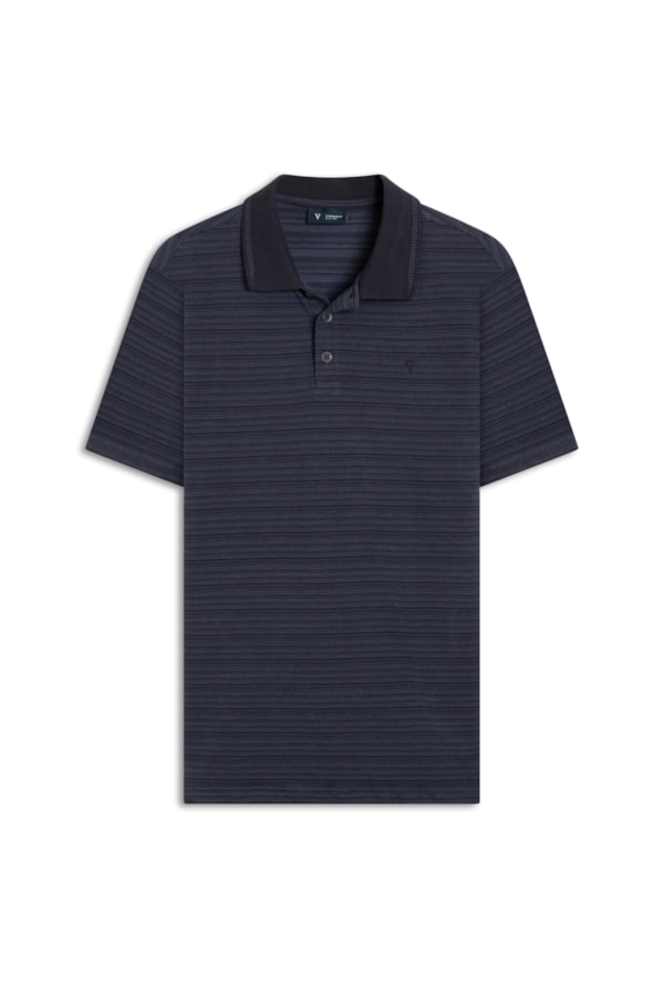 Polo Jacquard Urban Dark Navy