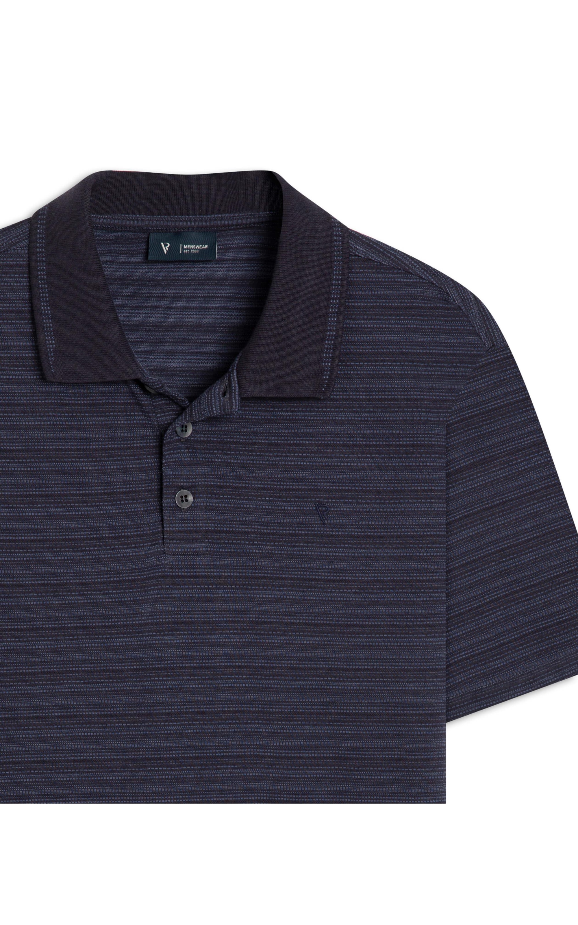 Polo Jacquard Urban Dark Navy