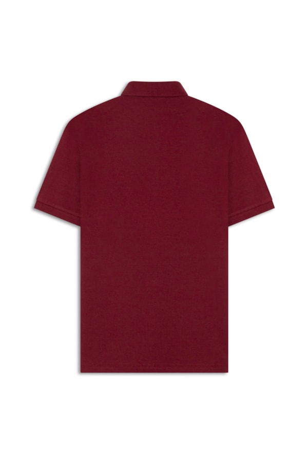 Polo Jersey Fit Bordeaux