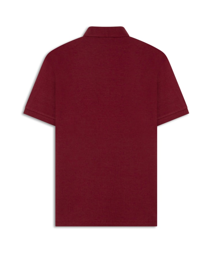 Polo Jersey Fit Bordeaux