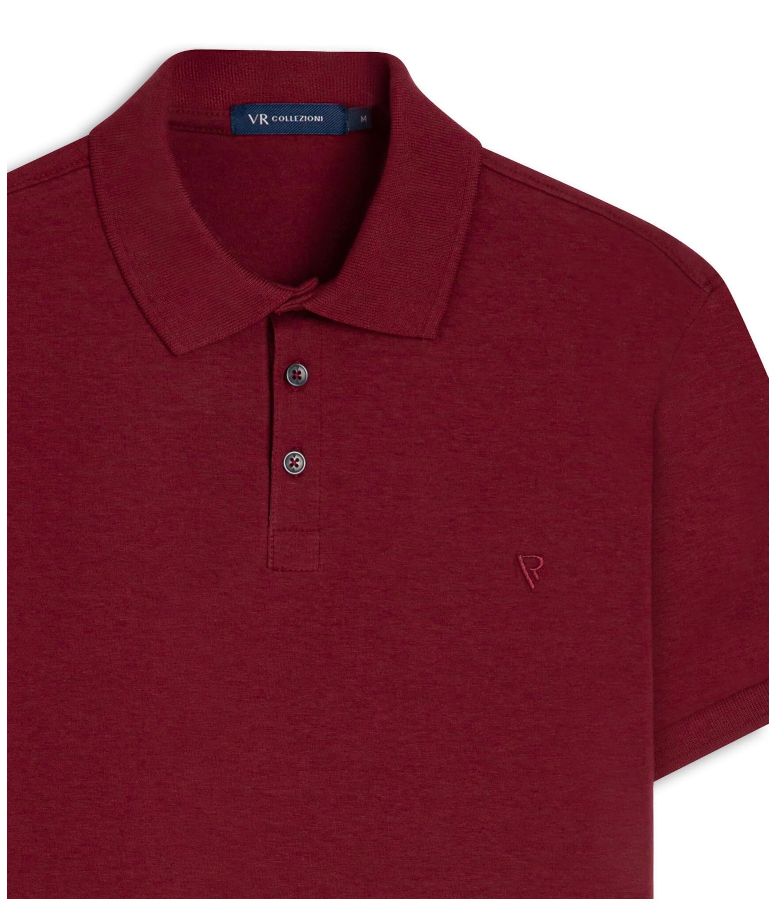 Polo Jersey Fit Bordeaux
