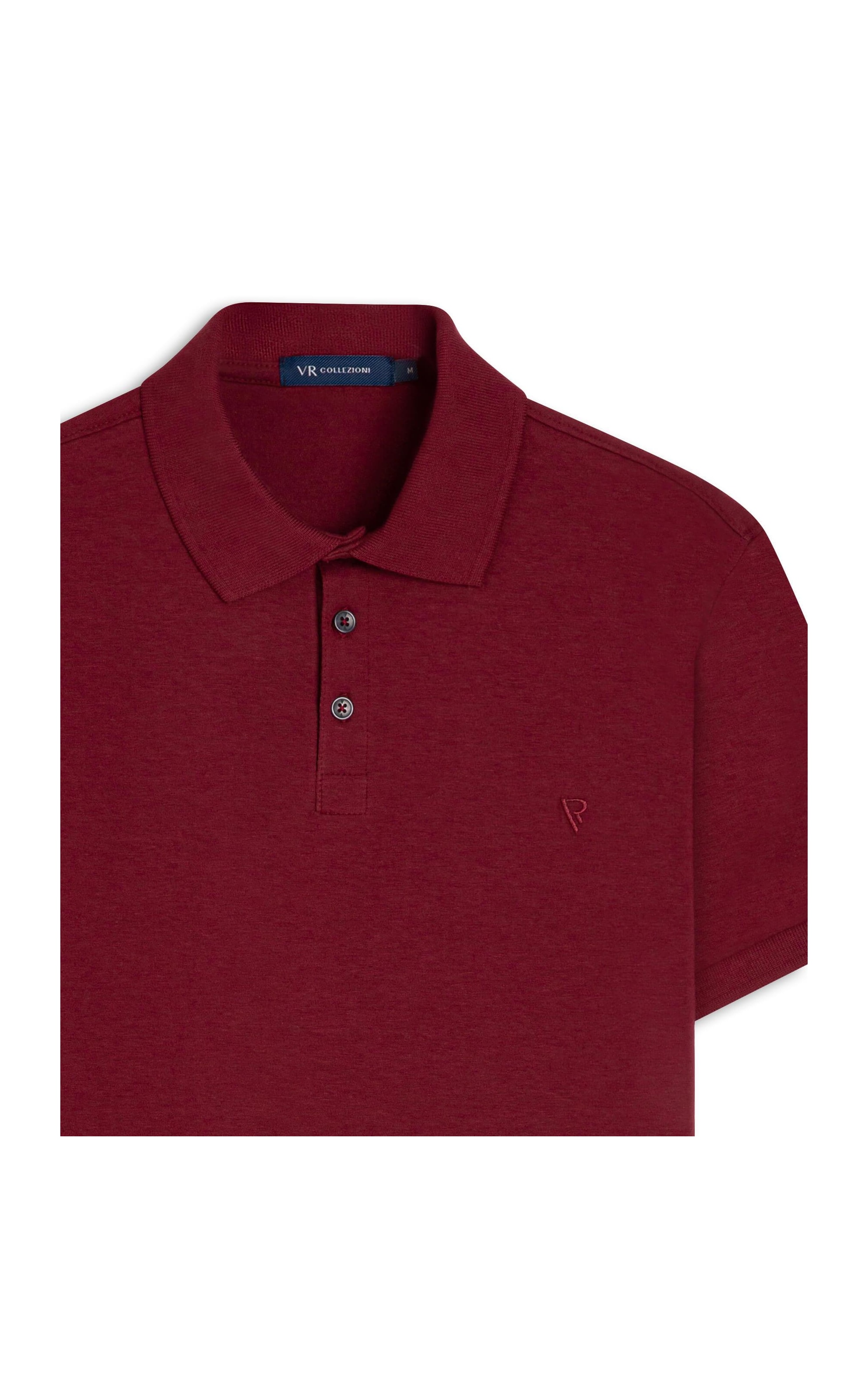 Polo Jersey Fit Bordeaux