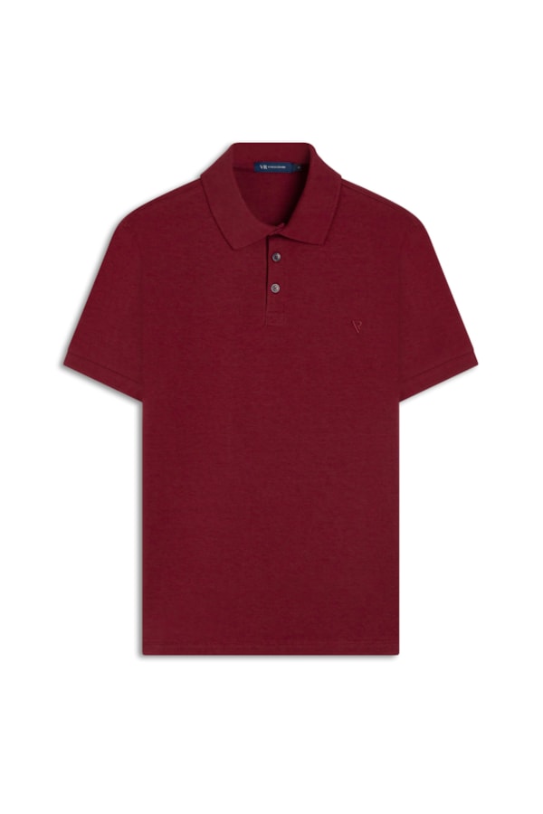 Polo Jersey Fit Bordeaux