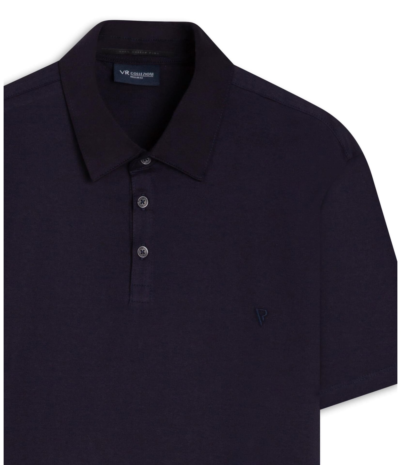 Polo Jersey Pima Dark Navy