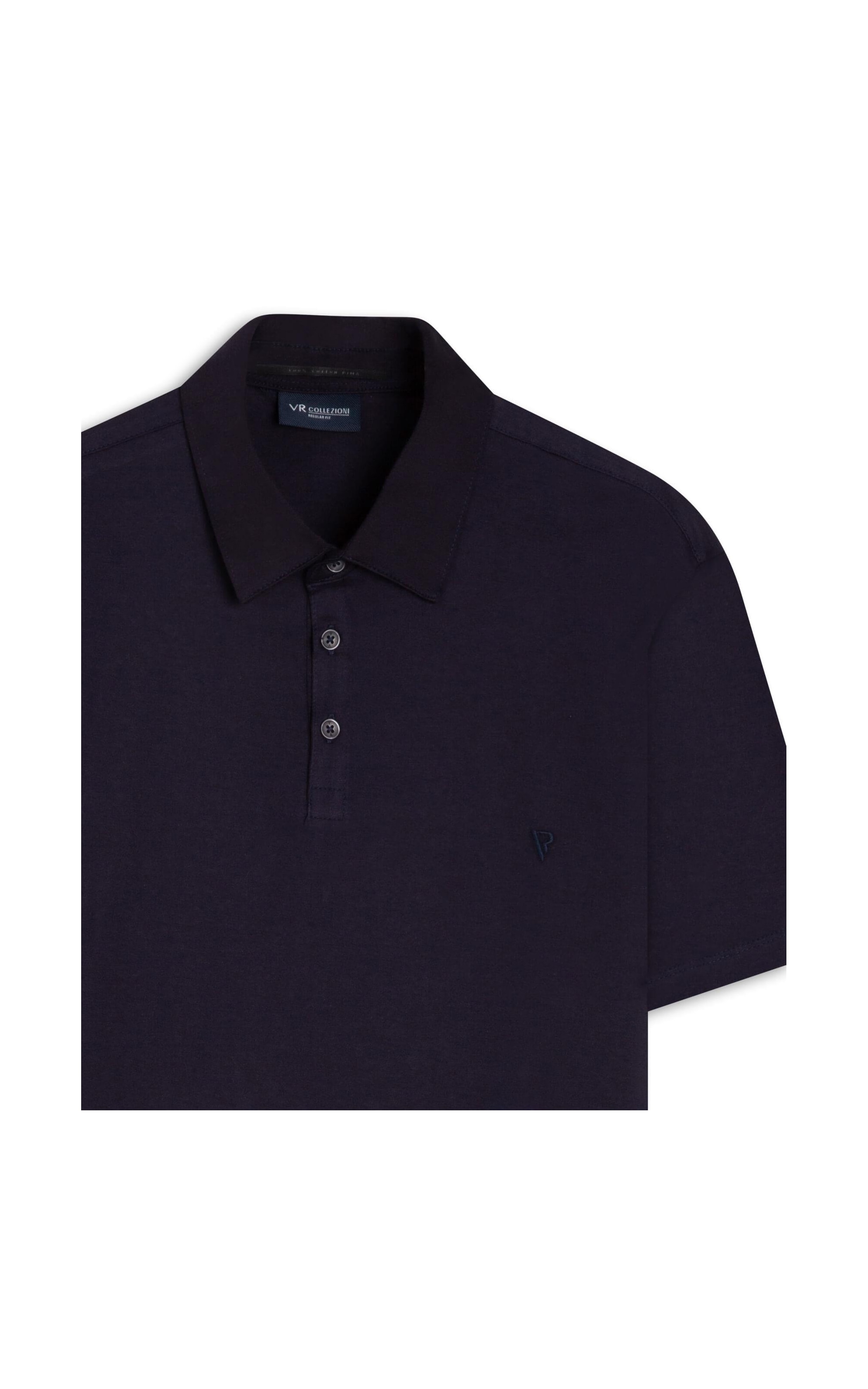 Polo Jersey Pima Dark Navy