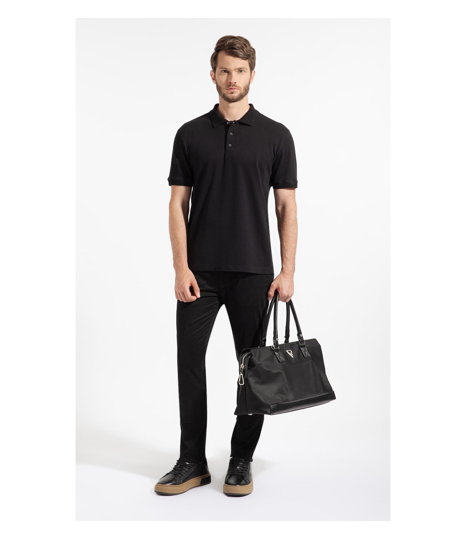 Polo Malha Agata Preto