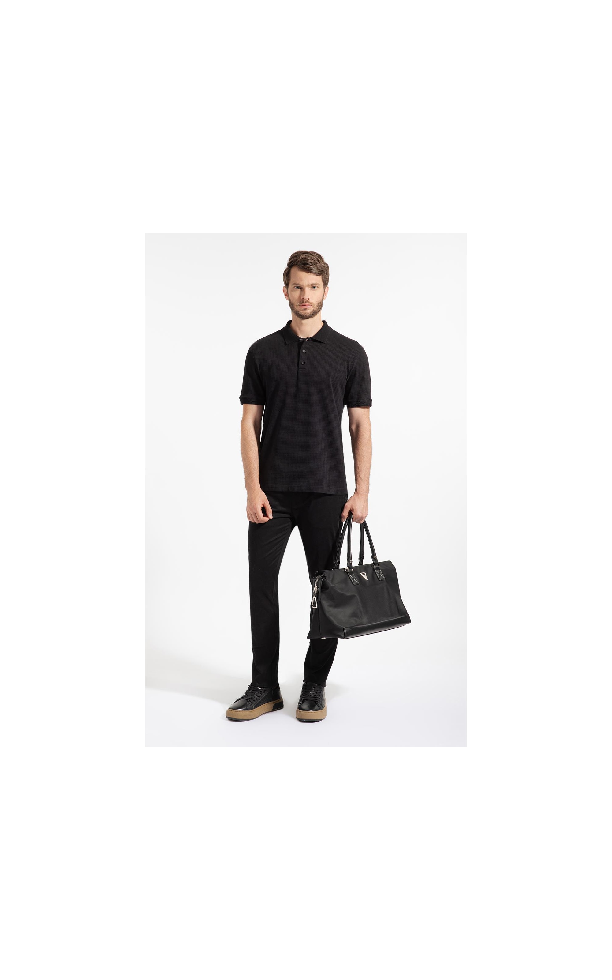 Polo Malha Agata Preto