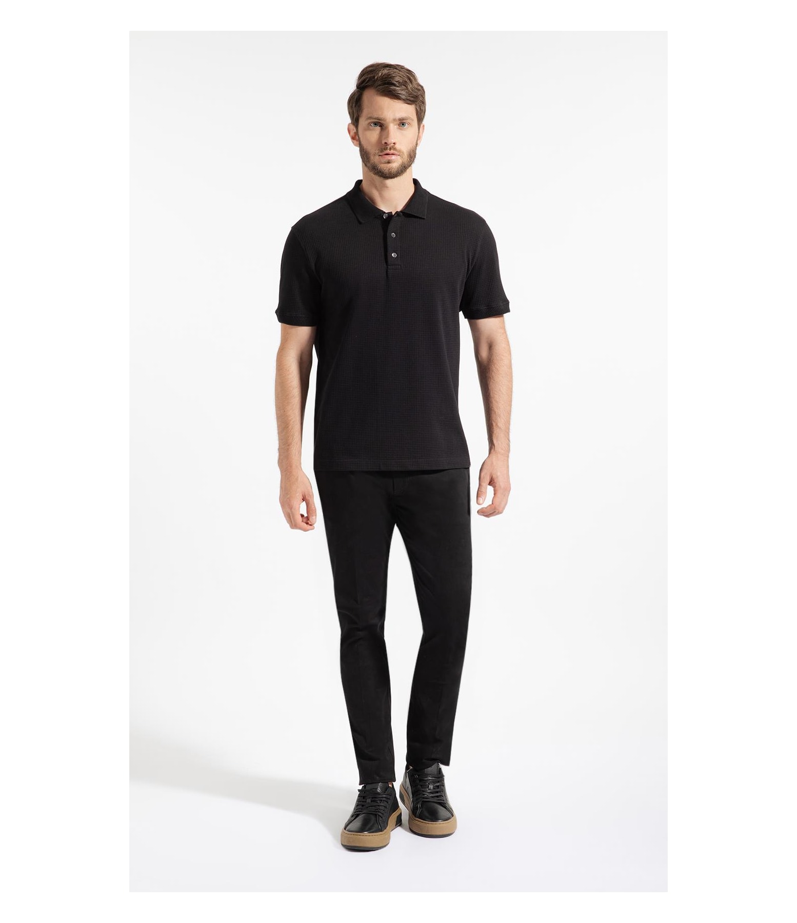 Polo Malha Agata Preto