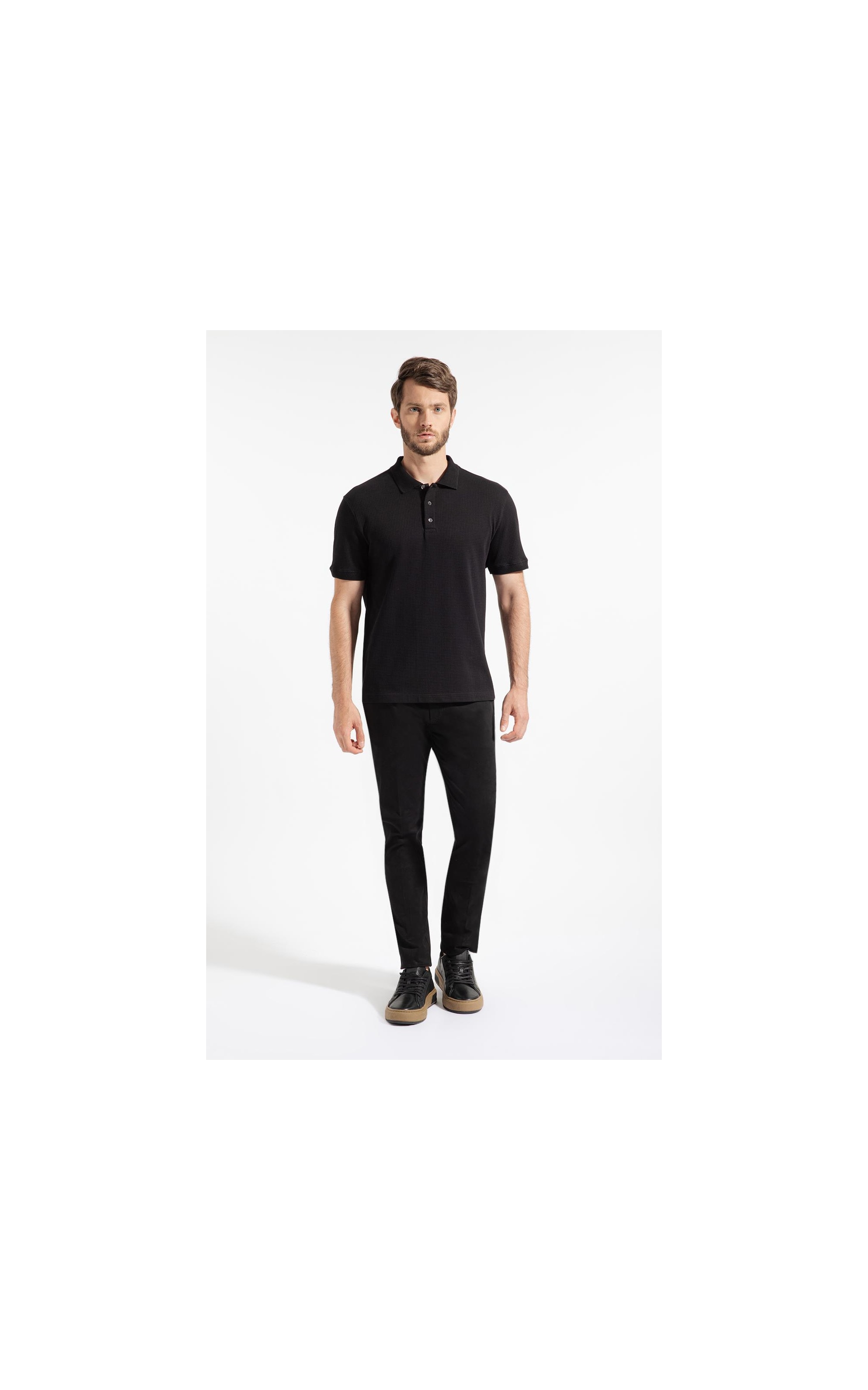 Polo Malha Agata Preto