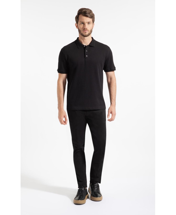 Polo Malha Agata Preto