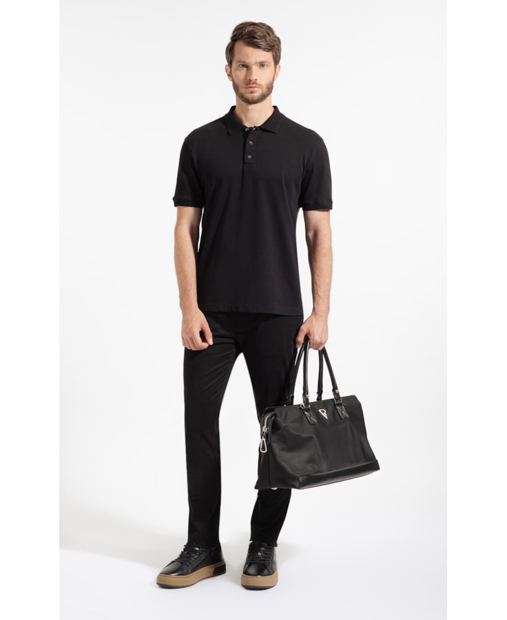 Polo Malha Agata Preto