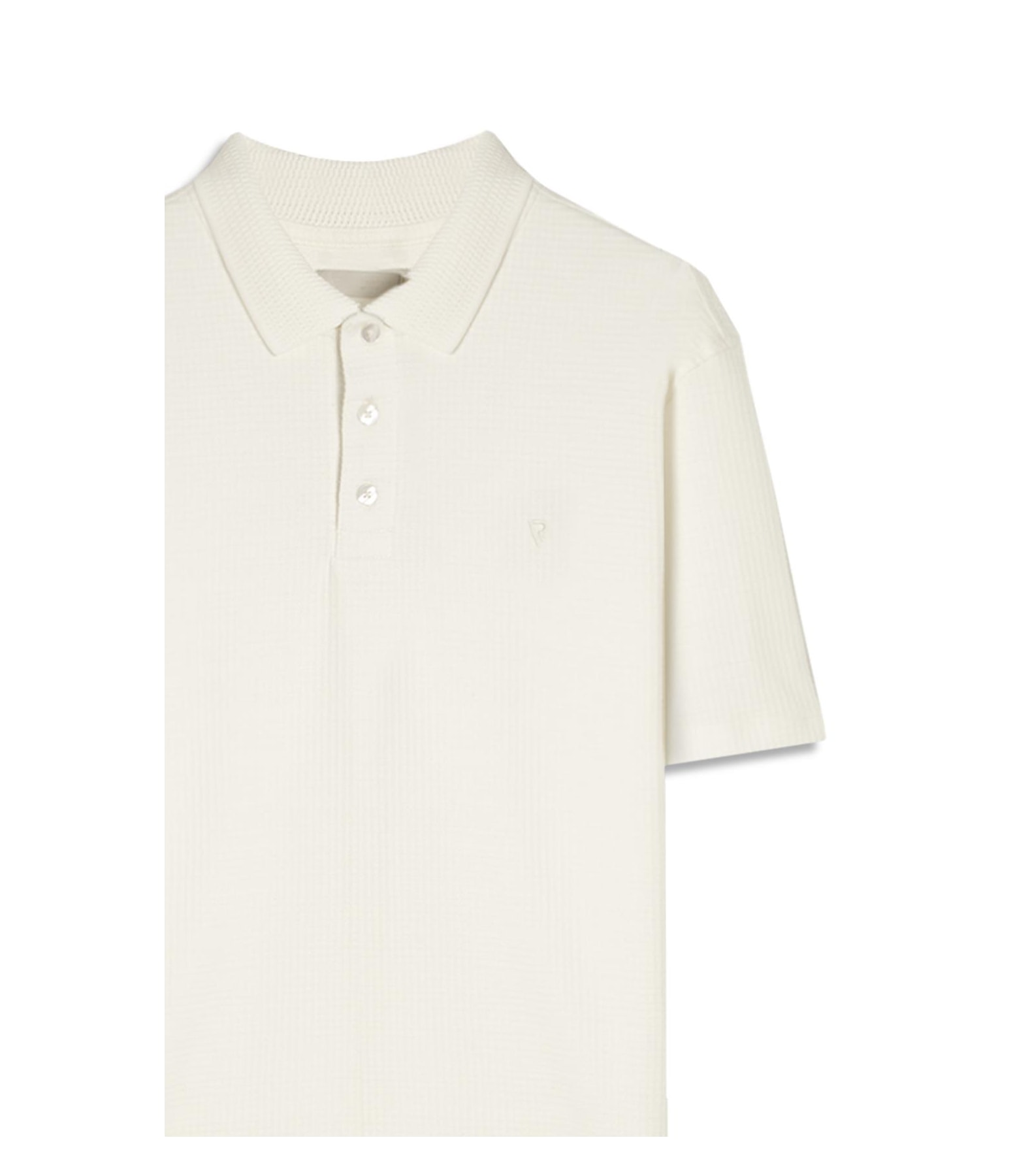 Polo Malha Agatha Ii Off White