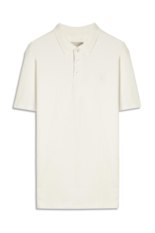 Polo Malha Agatha Ii Off White