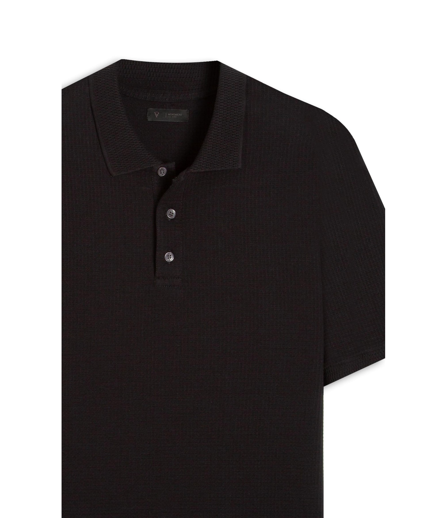 Polo Malha Agatha Ii Preto