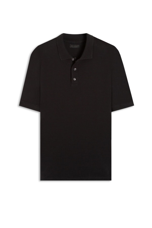 Polo Malha Agatha Ii Preto