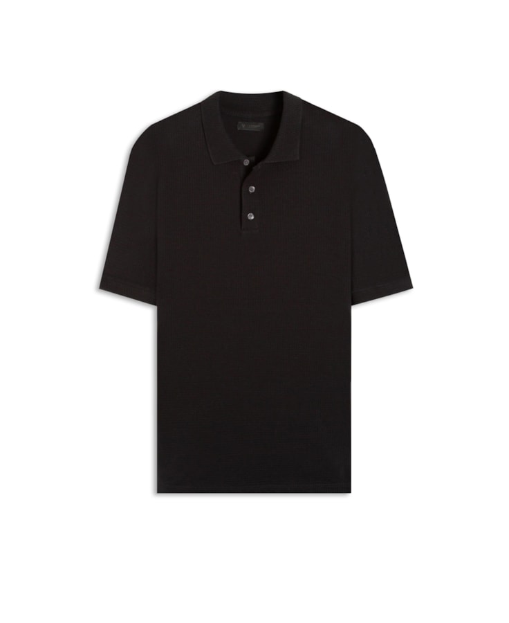 Polo Malha Agatha Ii Preto
