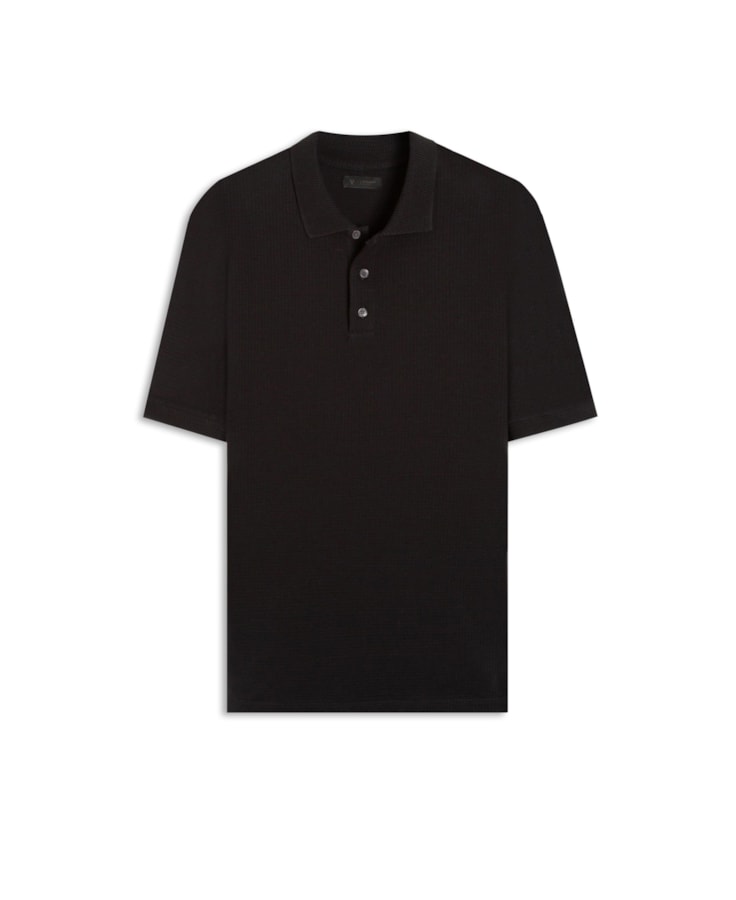 Polo Malha Agatha Ii Preto