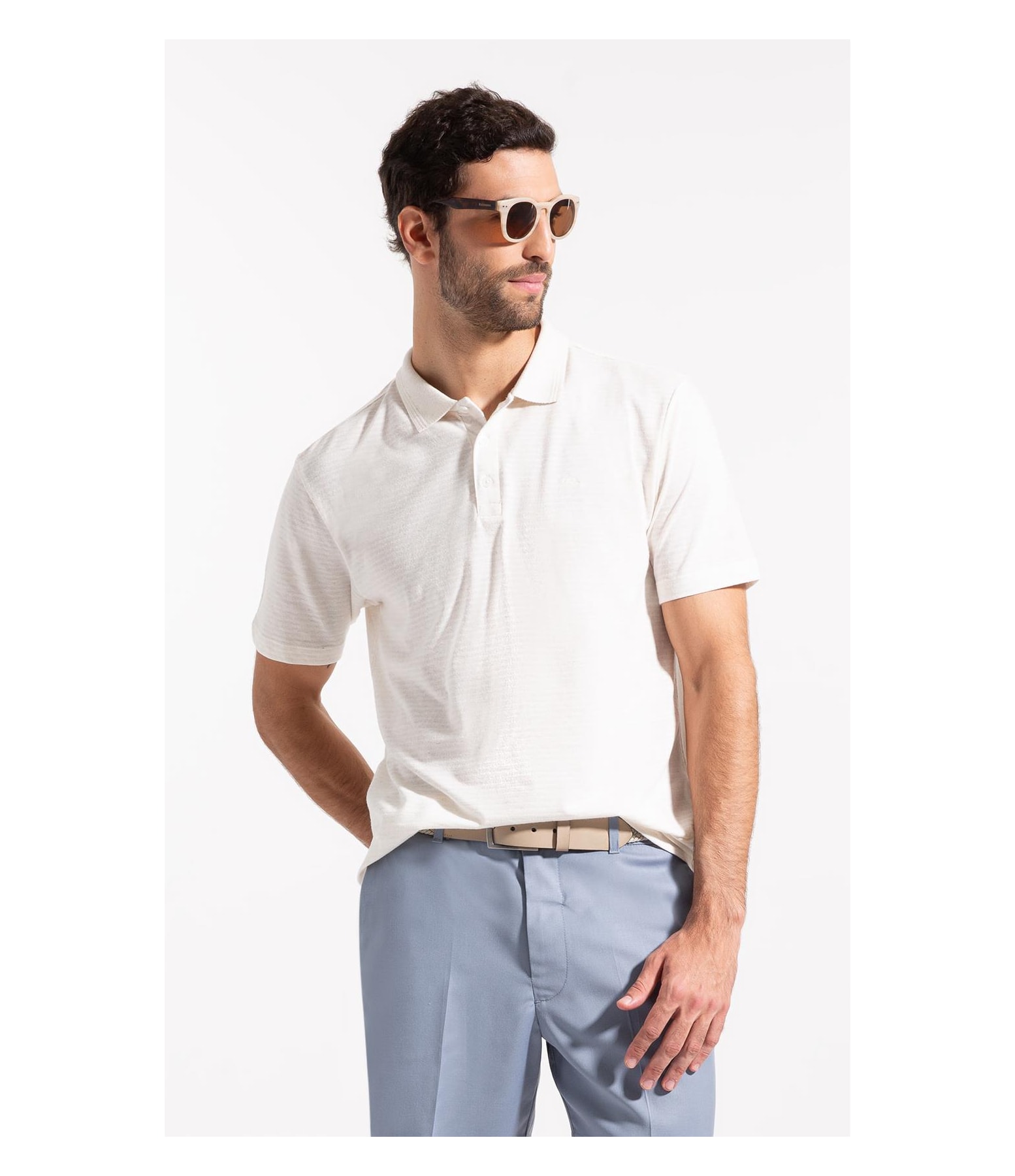 Polo Malha Aura Natural
