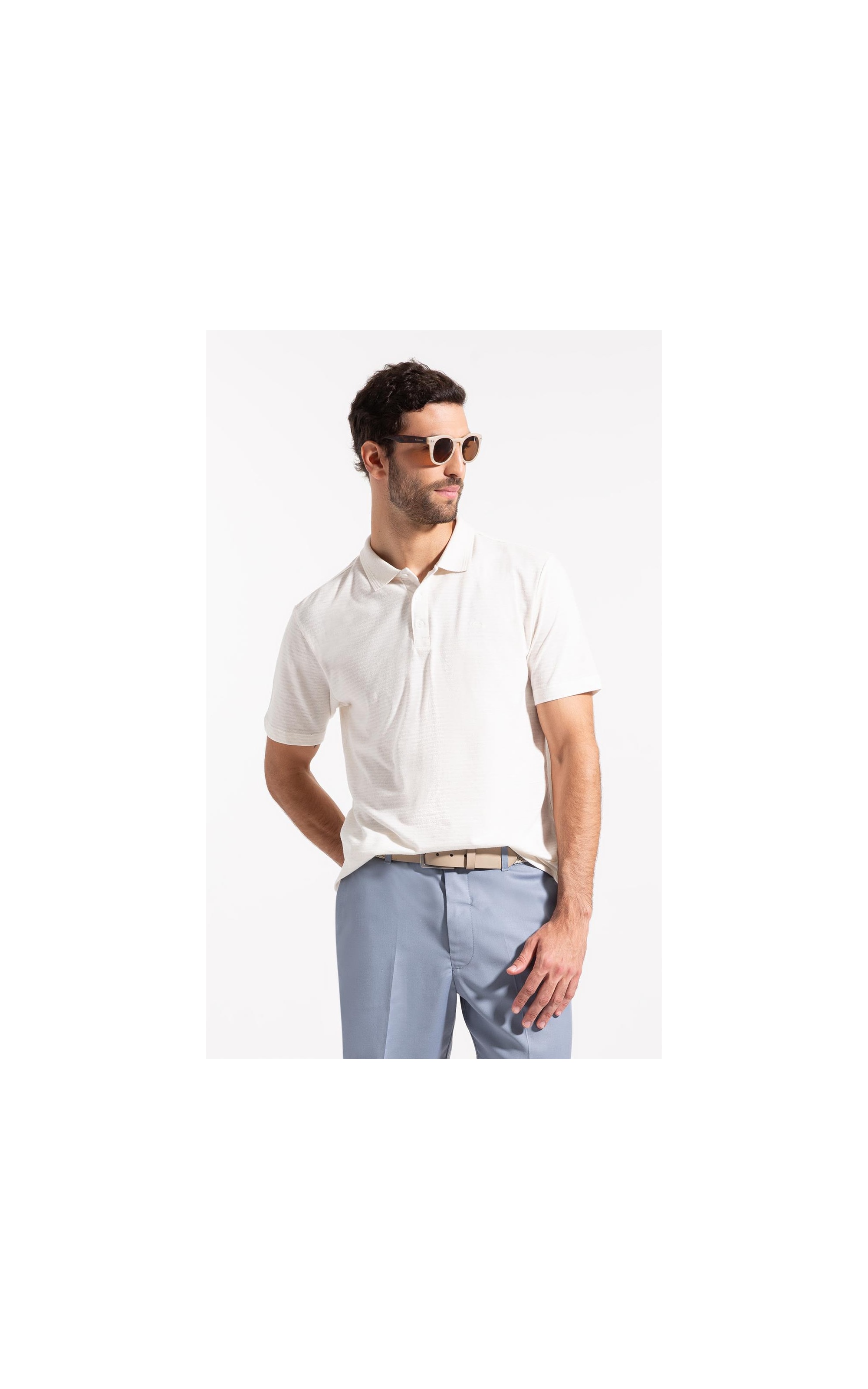 Polo Malha Aura Natural