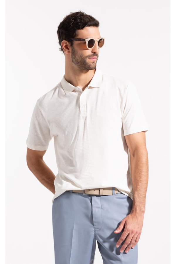 Polo Malha Aura Natural