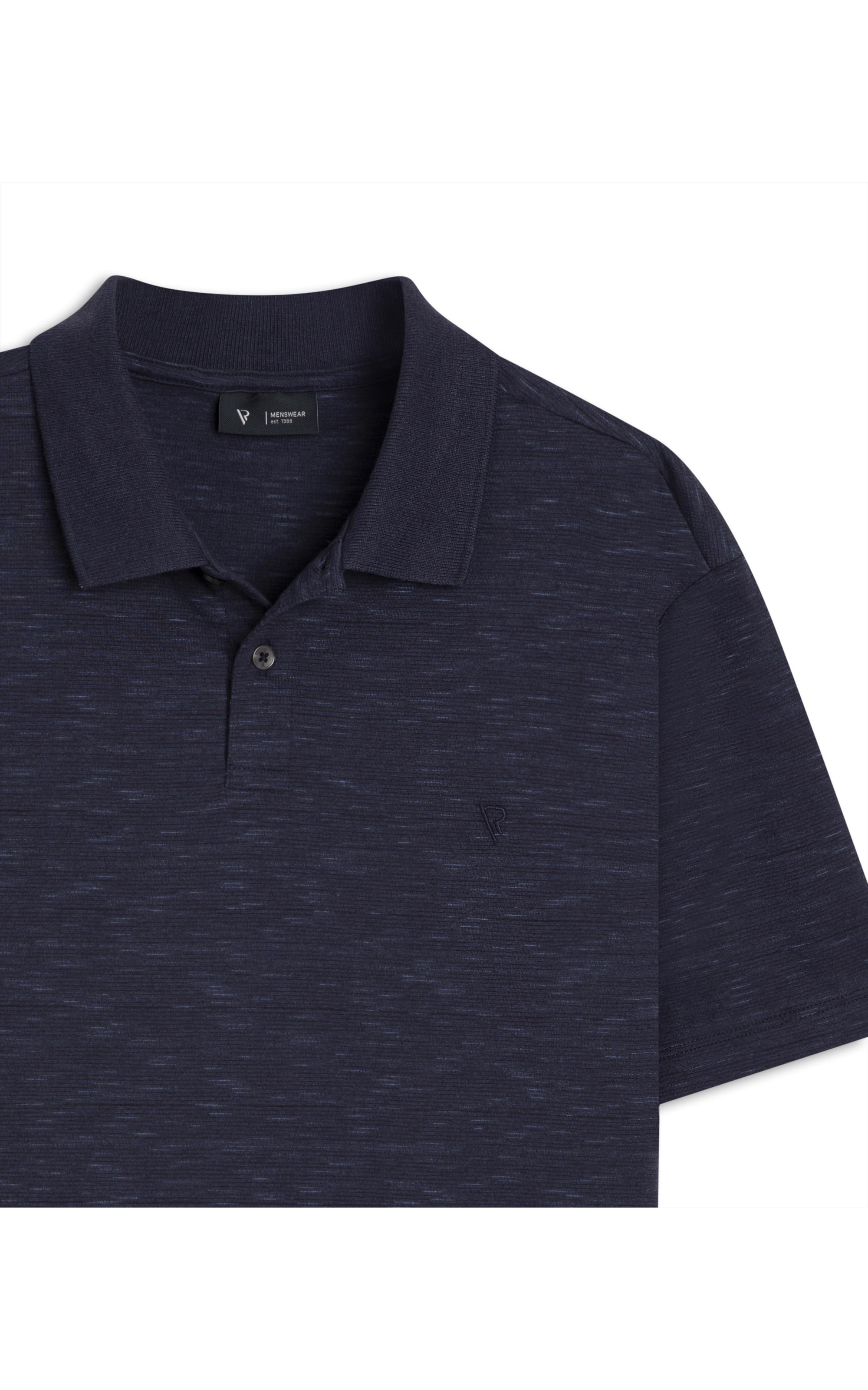 Polo Malha Night Dark Navy